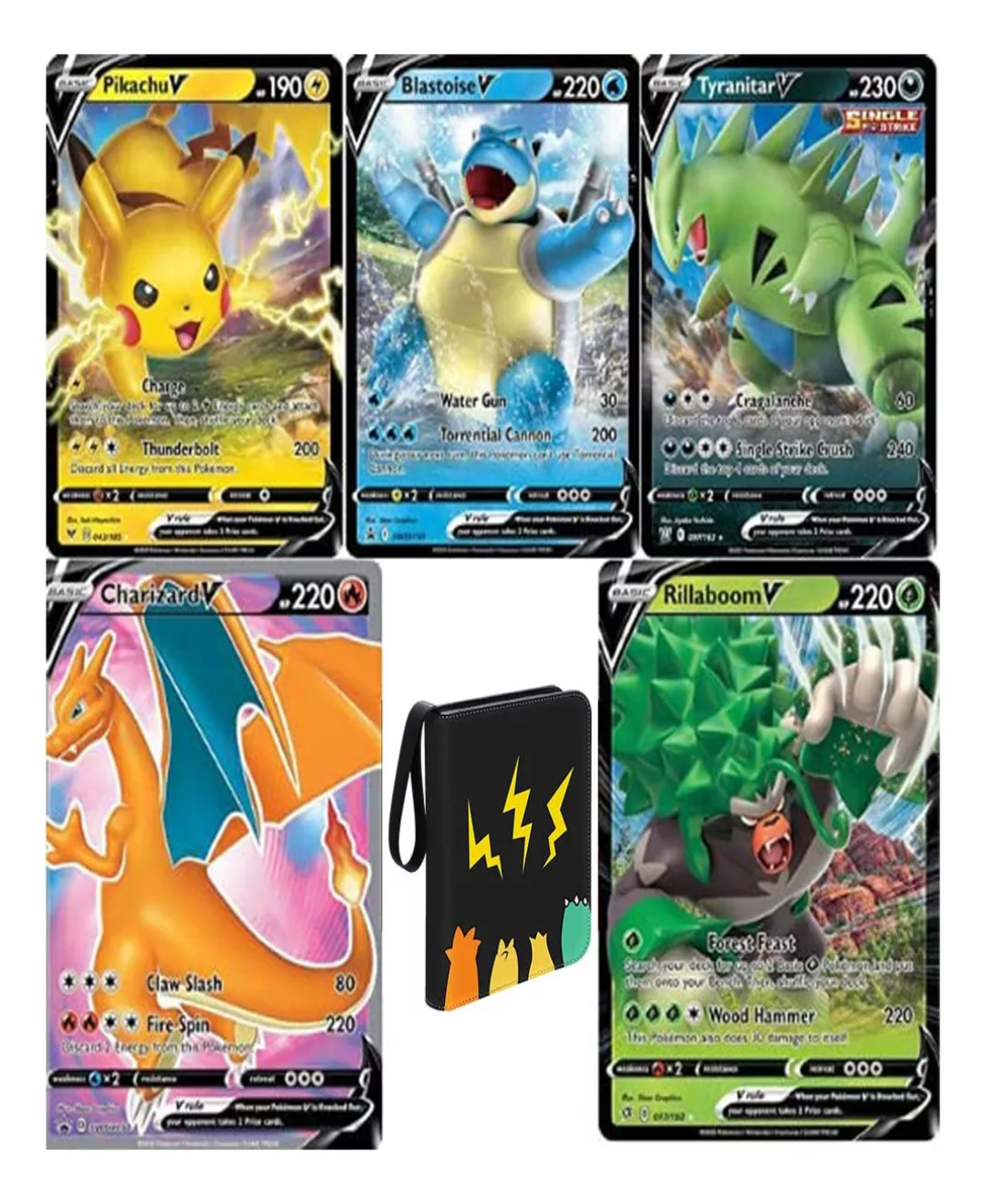 90 Tarjetas Juegos Cartas Pokémon Tcg Foil Español Y Carpeta