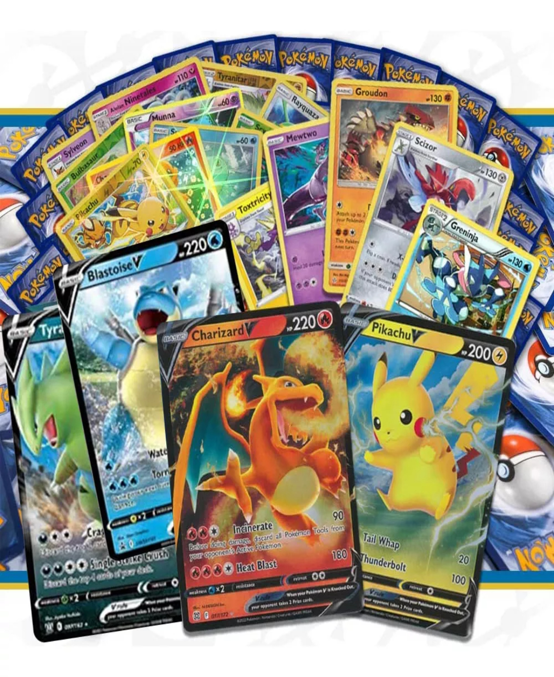 90 Tarjetas Juegos Cartas Pokémon Tcg Foil Español Y Carpeta