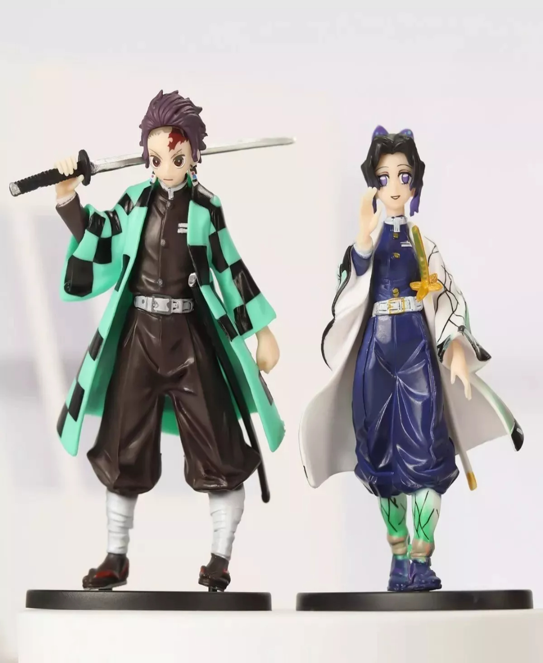6 Piezas Anime Demon Slayer Colección Figuras De Juguete
