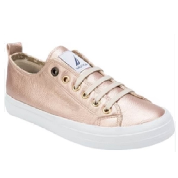 Tenis Nautica Maya Oro Casual Mujer