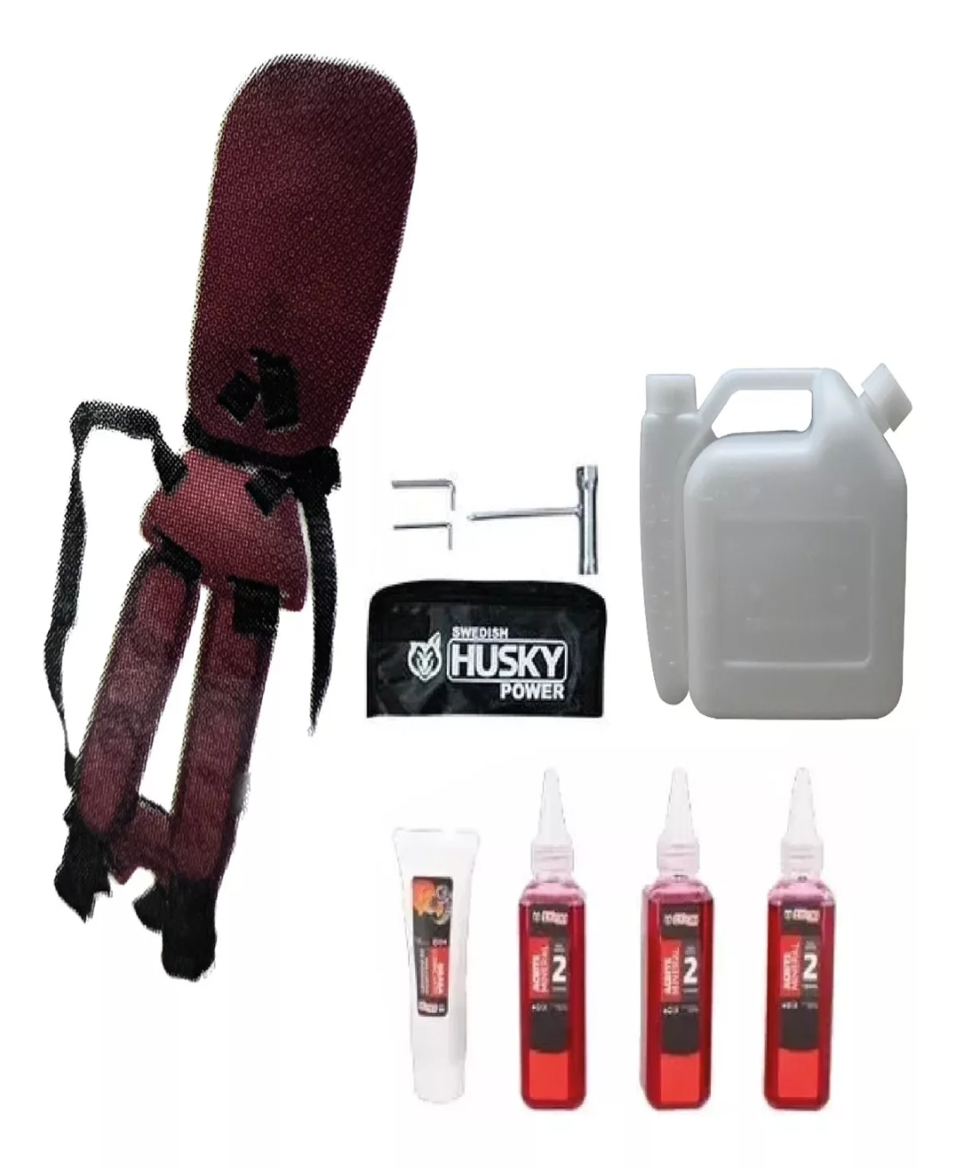 Desbrozadora O Wiro A Gasolina 52cc 2.5 Hp Husky Hkd52plus