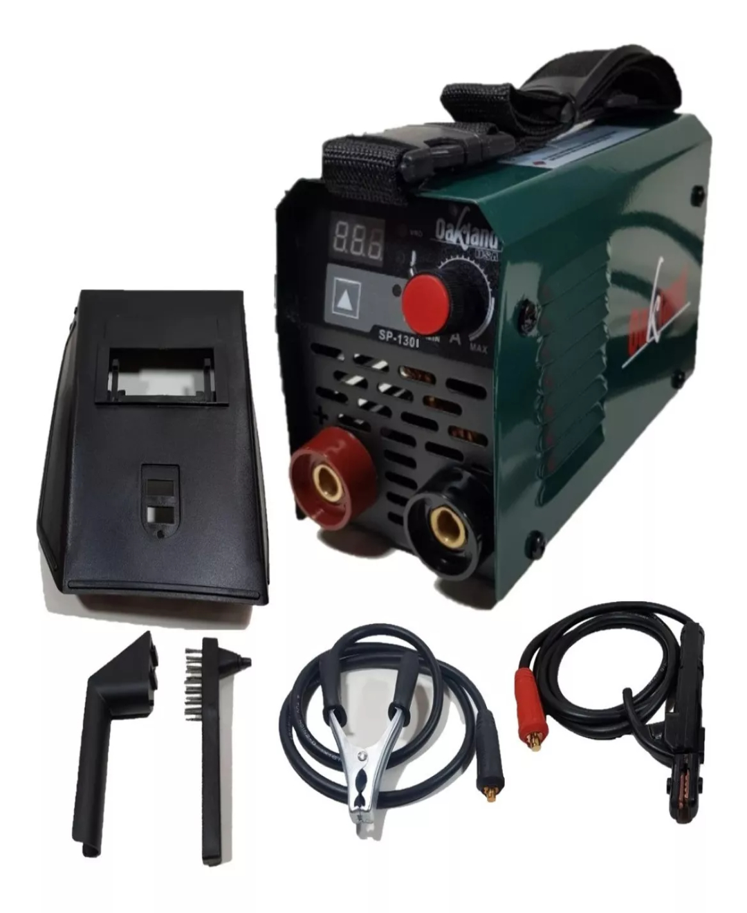 Soldadora inverter Oakland SP-130 azul petróleo 60Hz 110V