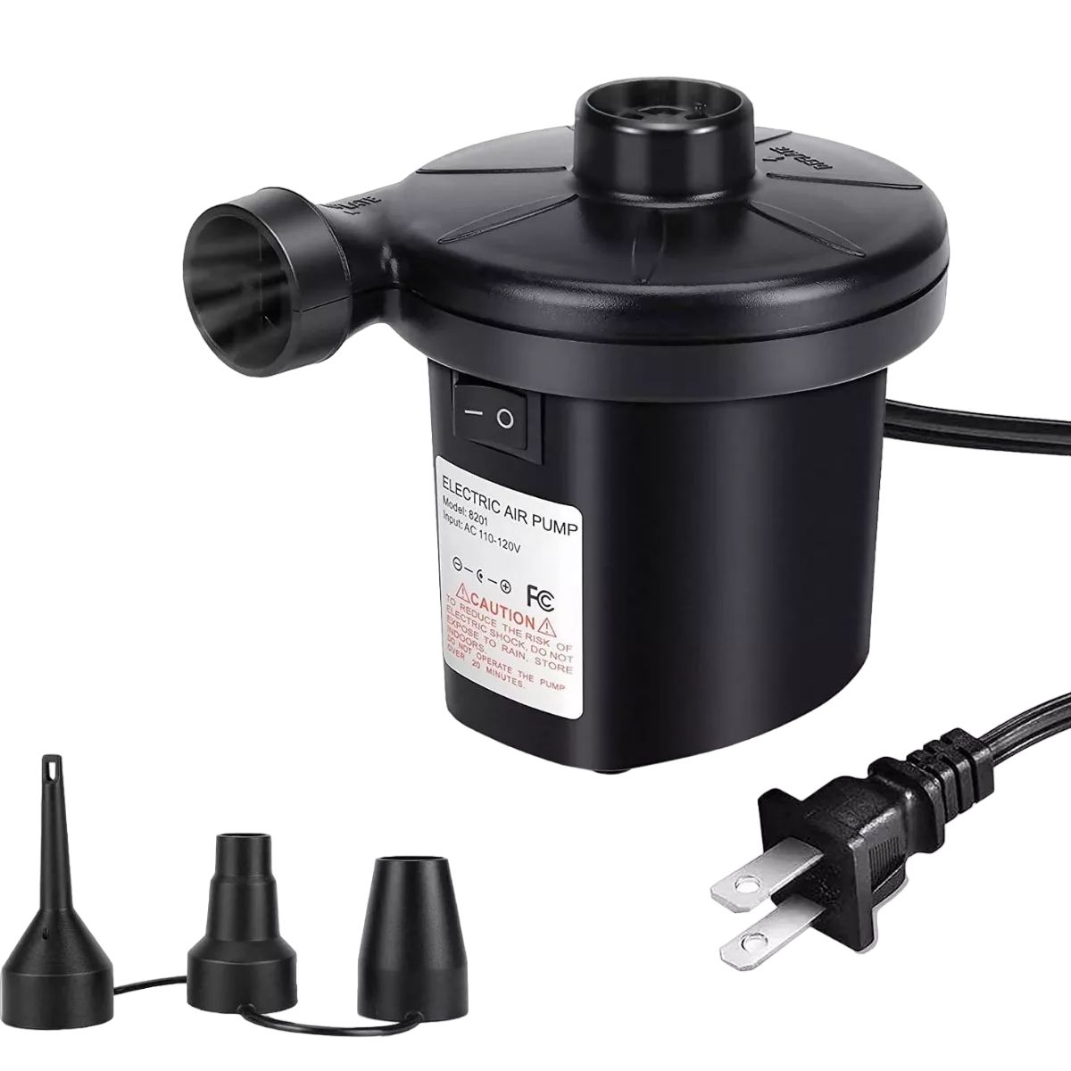 Bomba de aire eléctrica para colchones