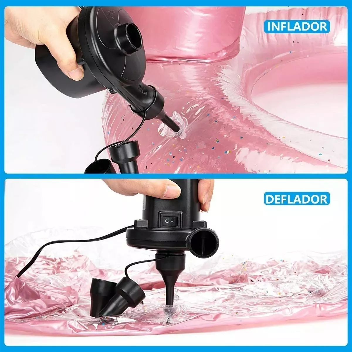 Bomba de aire eléctrica para colchones