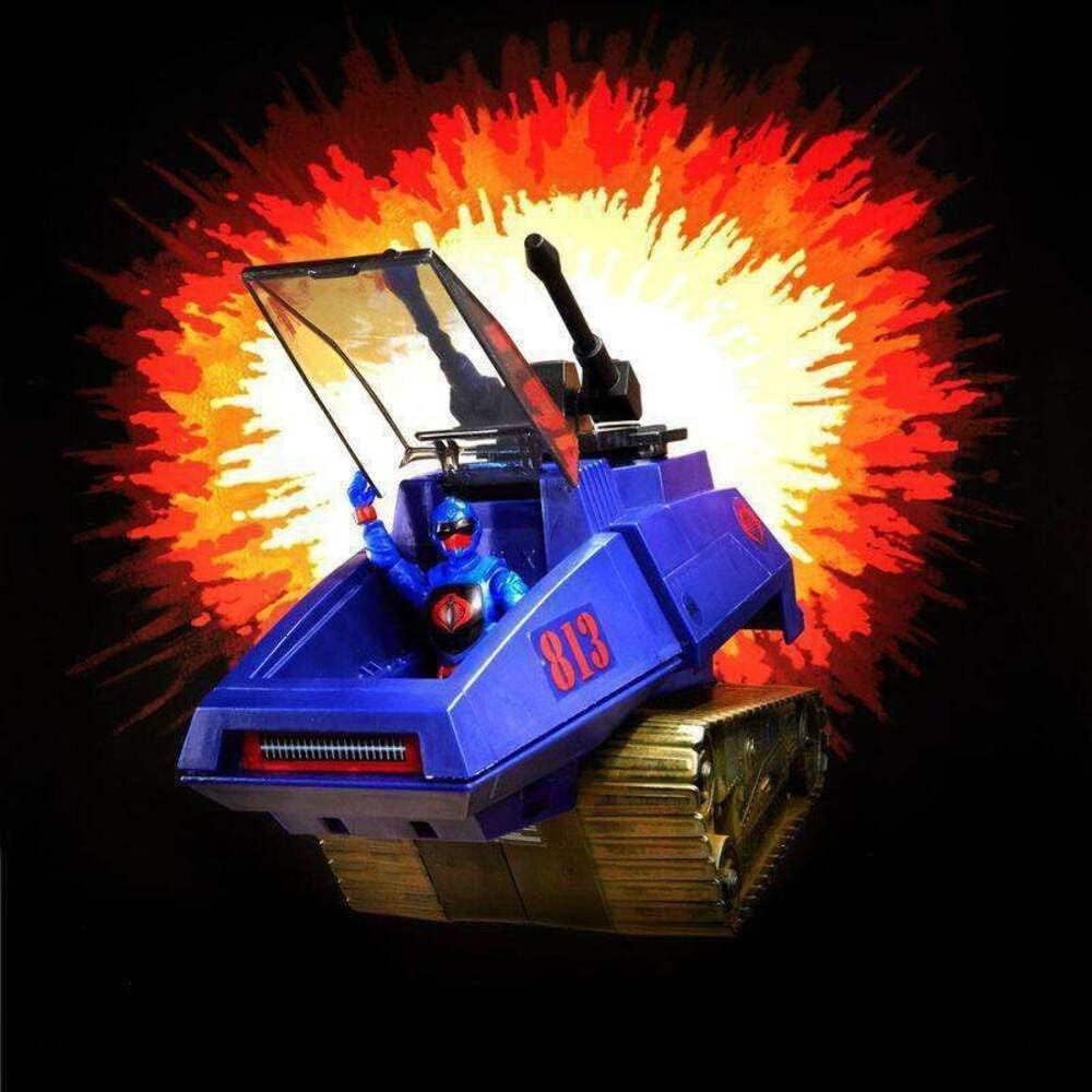  Cobra H.I.S.S. III G.I. Joe Colección Retro Vehículo de juguete de 3.75 pulgadas INCLUYE Figura de acción DE Rip It