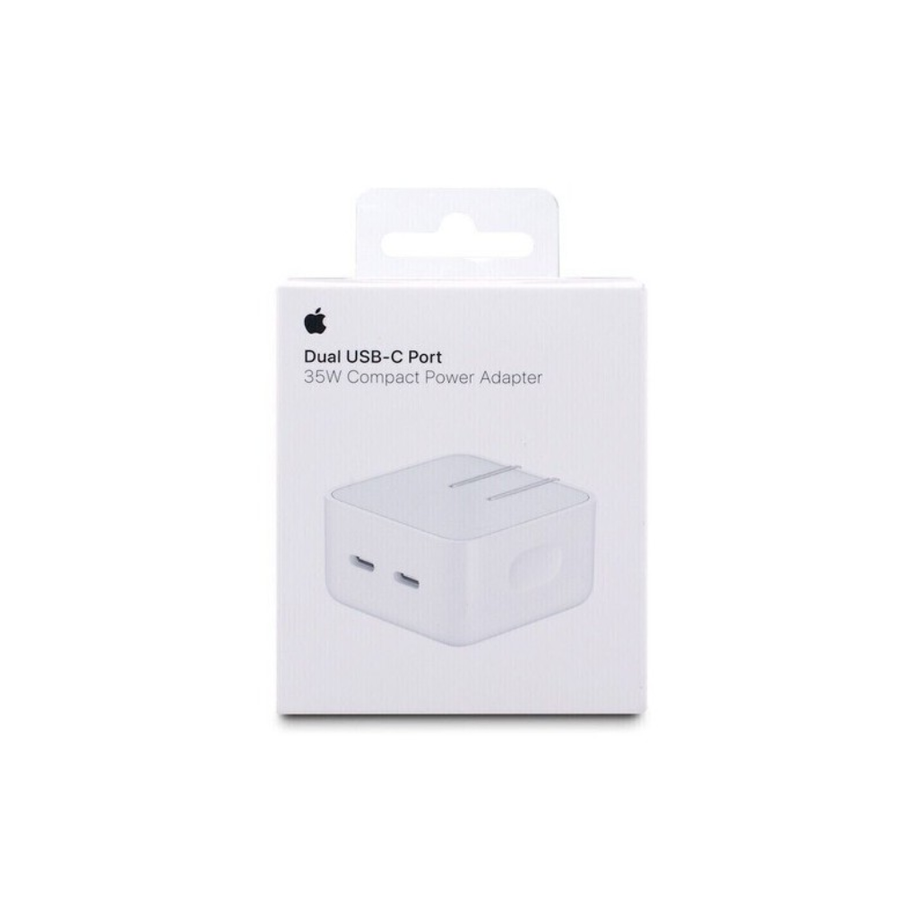 Cargador Completo 35W Version 1 Tipo C Para Apple iPhone 5-15 Series Y iPad 2018 Y Posteriores 1 Cable 2m TC-TC + 1 Cable 1m TC-Lightning