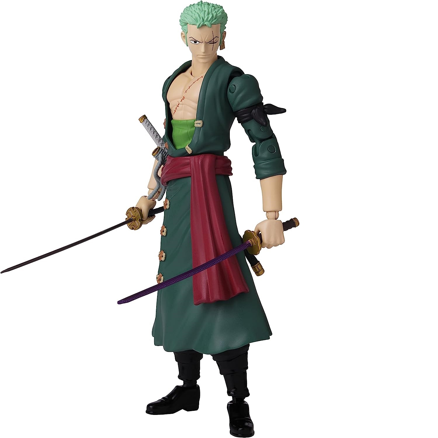 ZORO ONE PIECE BANDAI Anime Heroes Figura de acción Articulada