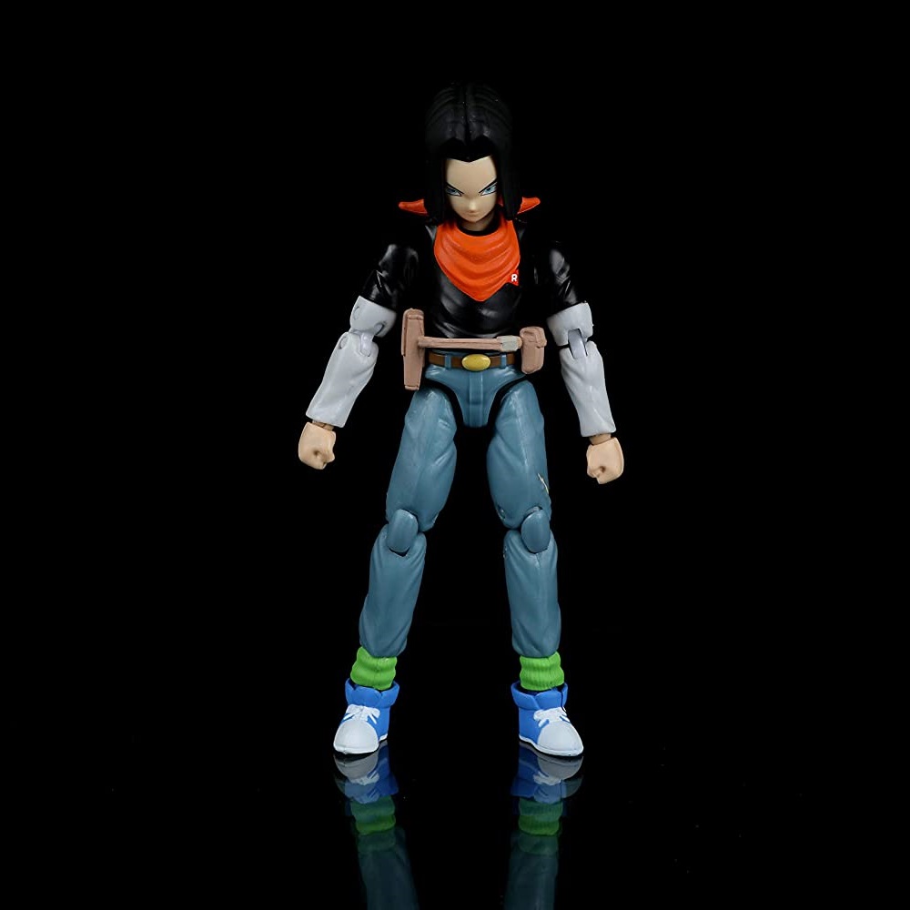 Androide 17 Dragon Stars  Poseable Figure Dragon Ball Z Dragon Ball Super