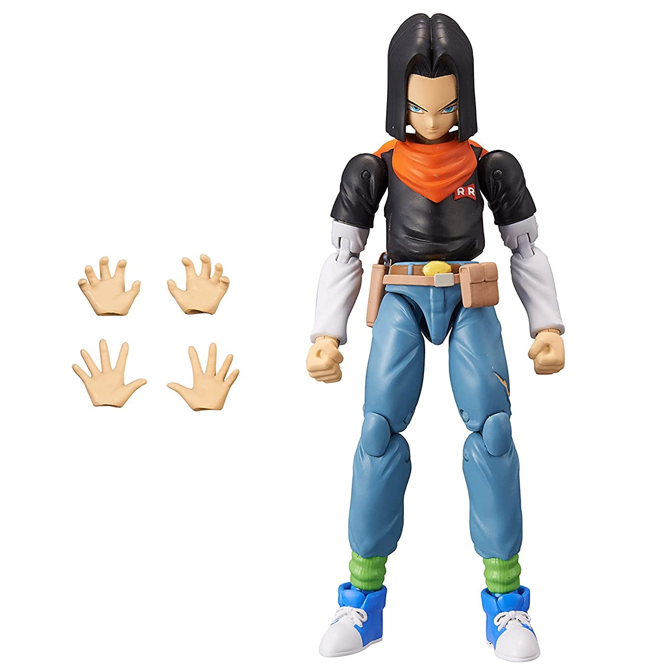 Androide 17 Dragon Stars  Poseable Figure Dragon Ball Z Dragon Ball Super