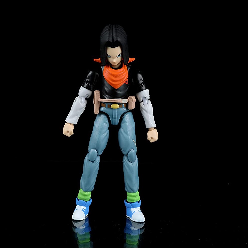 Androide 17 Dragon Stars  Poseable Figure Dragon Ball Z Dragon Ball Super