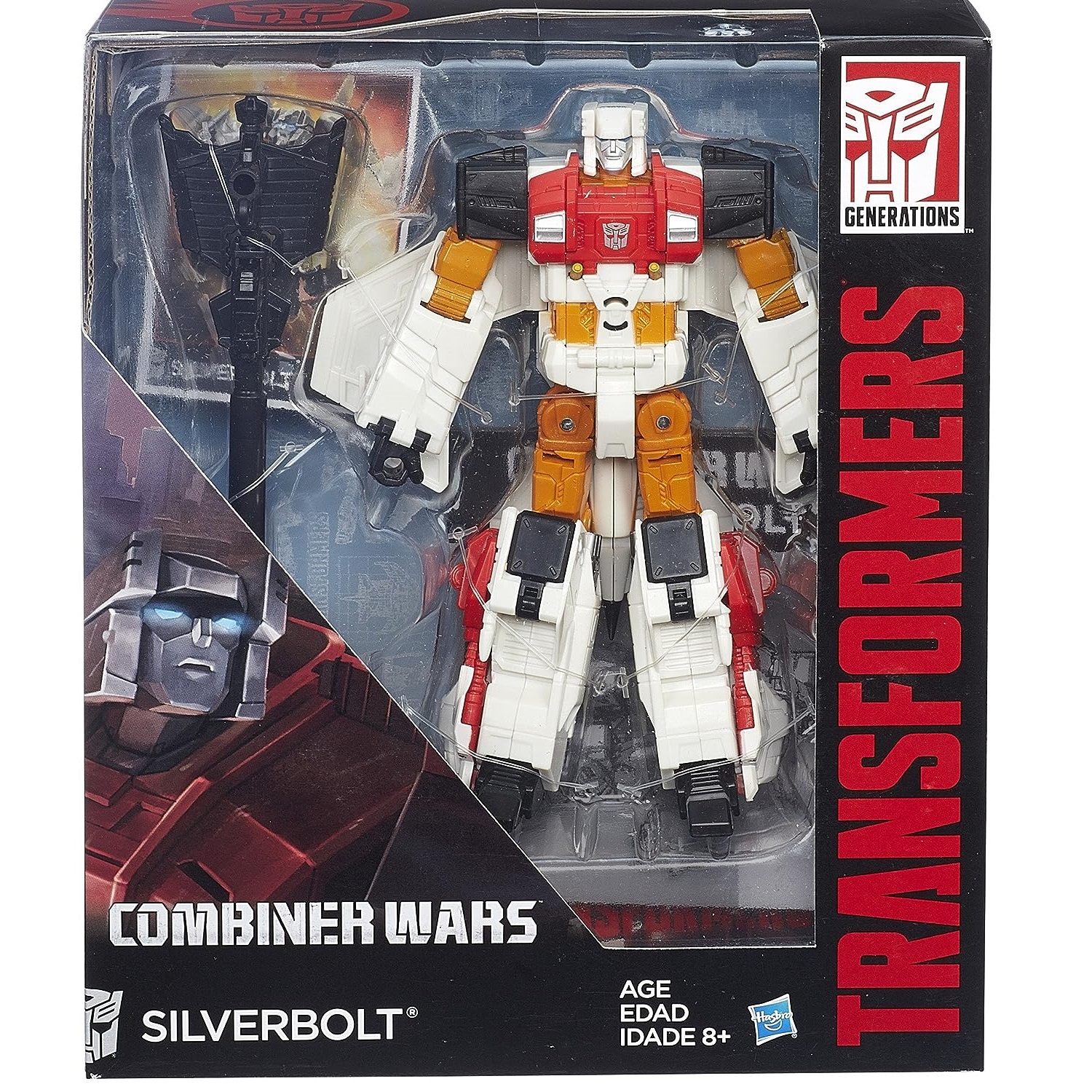  Transformers Combiner Wars Voyager Silver Bolt Hasbro