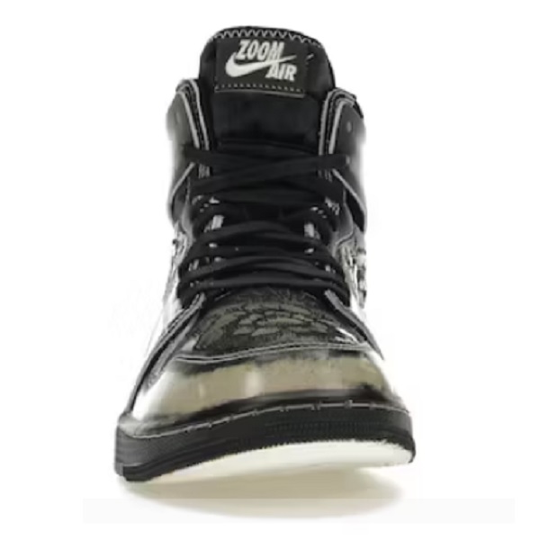 Tenis Air Jordan 1 Dia de Muertos Negro/marfil Unisex