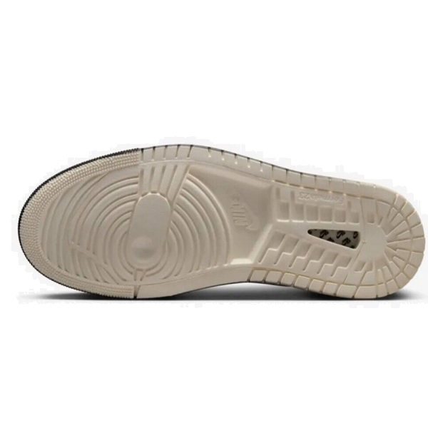 Tenis Air Jordan 1 Dia de Muertos Negro/marfil Unisex