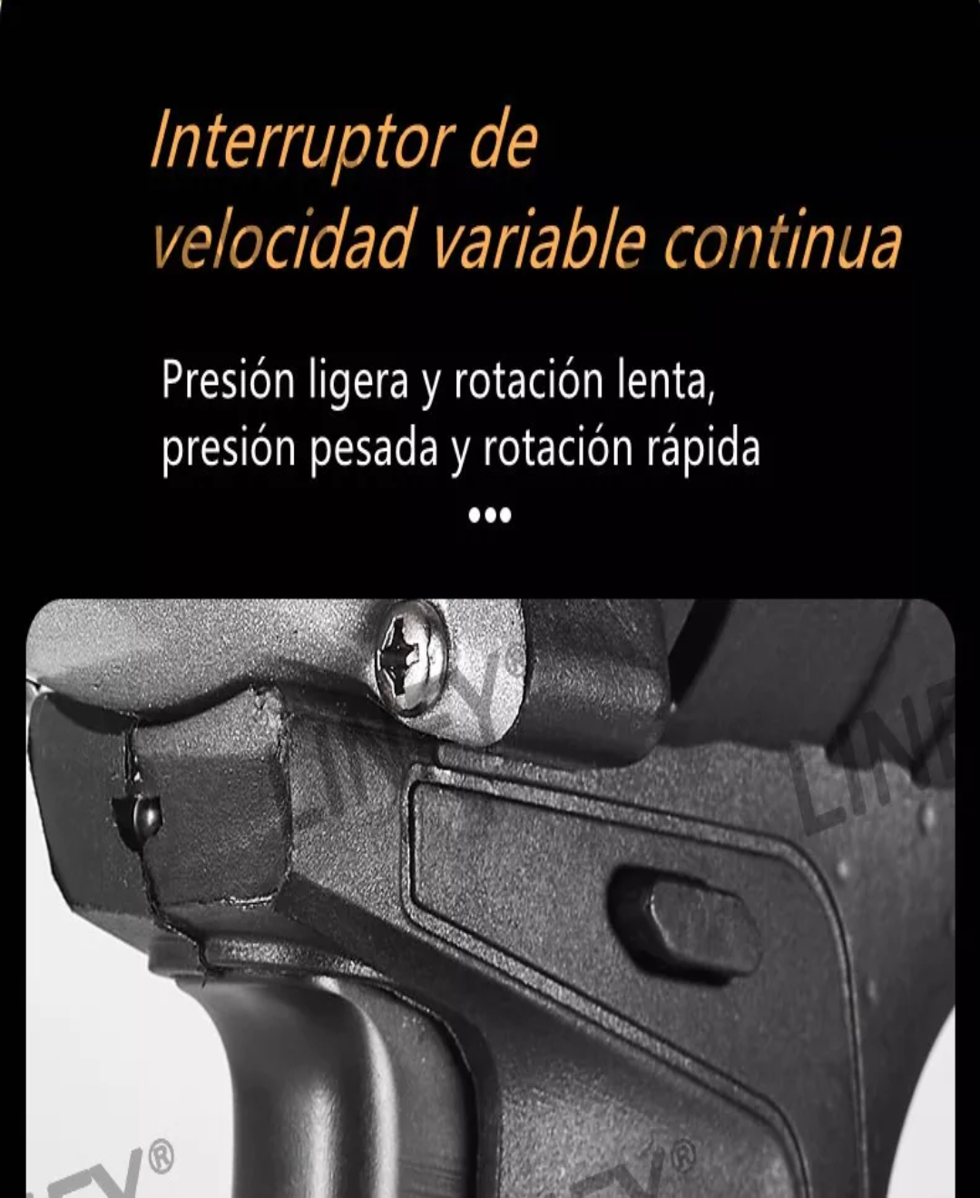 Kit Pistola Impacto Llave Inalámbrica Batería Atverce