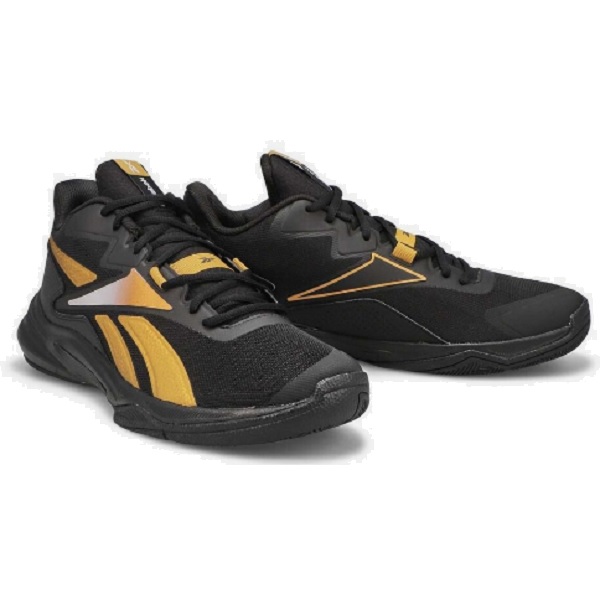 Tenis Reebok More Buckets Negro/dorado Basketball Hombre