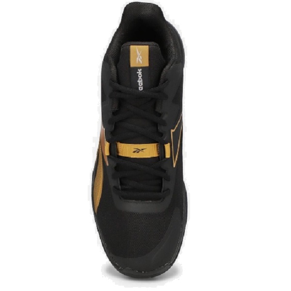 Tenis Reebok More Buckets Negro/dorado Basketball Hombre