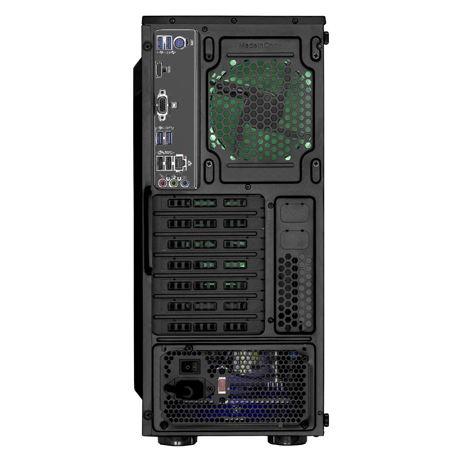 Xtreme PC Gaming AMD Radeon Vega Renoir Ryzen 5 5600G 16GB SSD 240GB 2TB Monitor 27 WIFI Black 