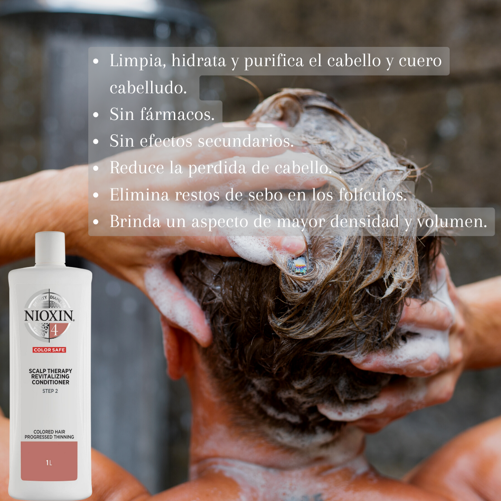Nioxin Acondicionador Antícaida Sistema 4 1000ml.