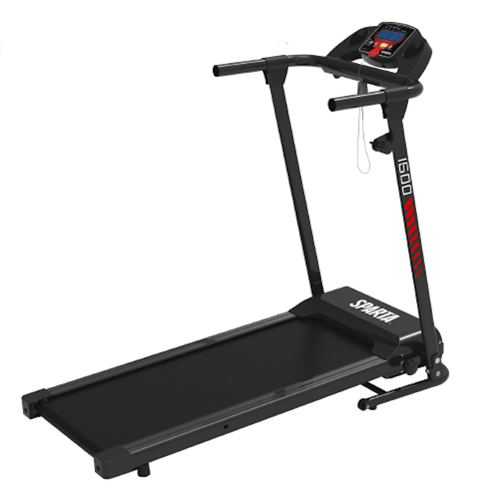 Caminadora Eléctrica Plegable 12Km/h 12 Programas Area De Trote Sparta Fitness.