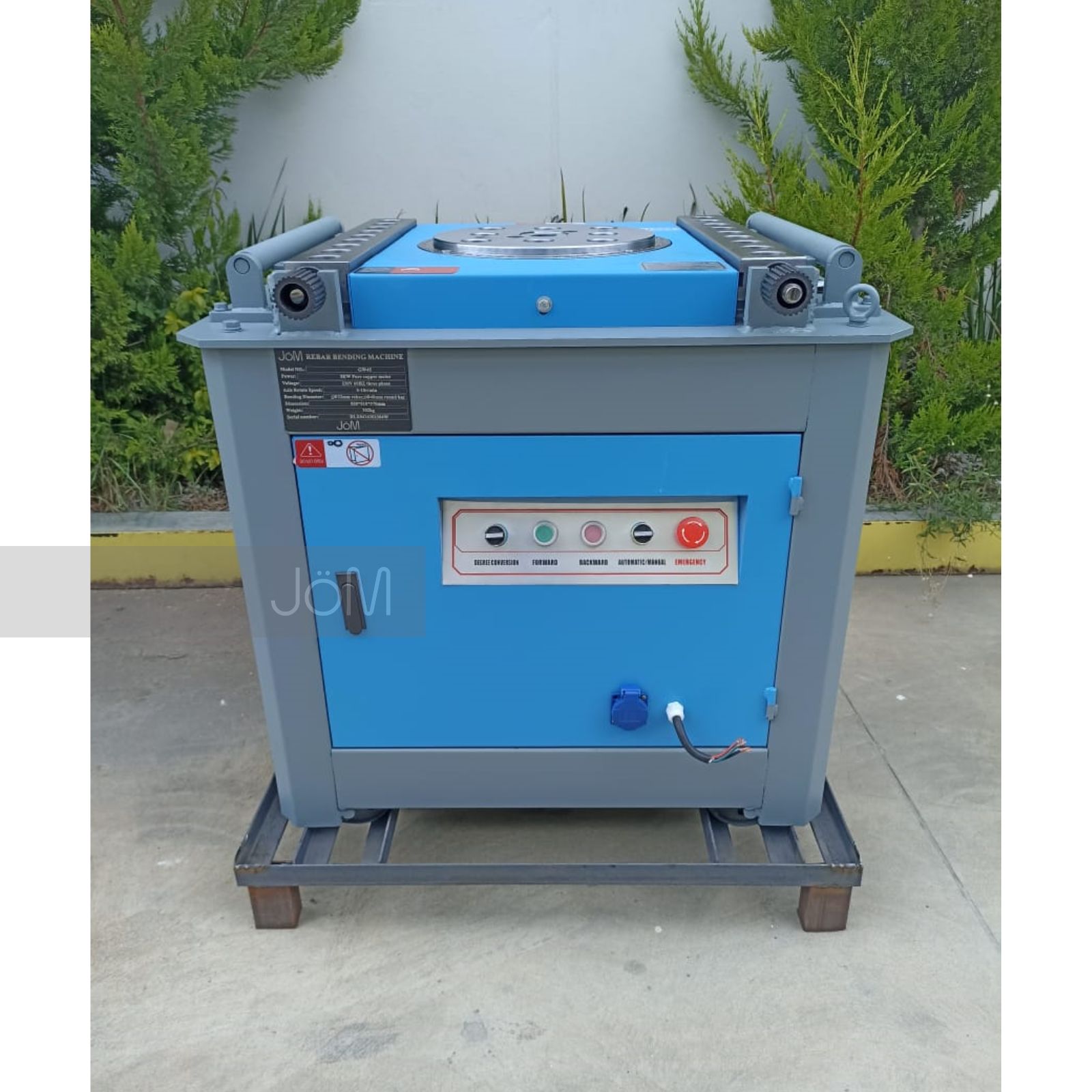 Maquina Dobladora De Varilla, JÖM