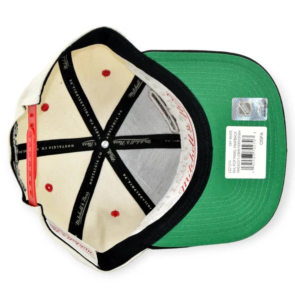 Gorra Chicago Blackhawks Mitchell and Ness Pop Panel.