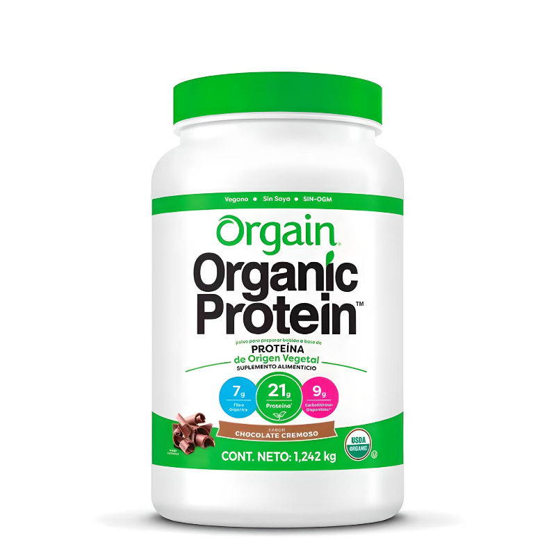 Orgain Proteína Orgánica en Polvo Sabor Chocolate 1.2 kg