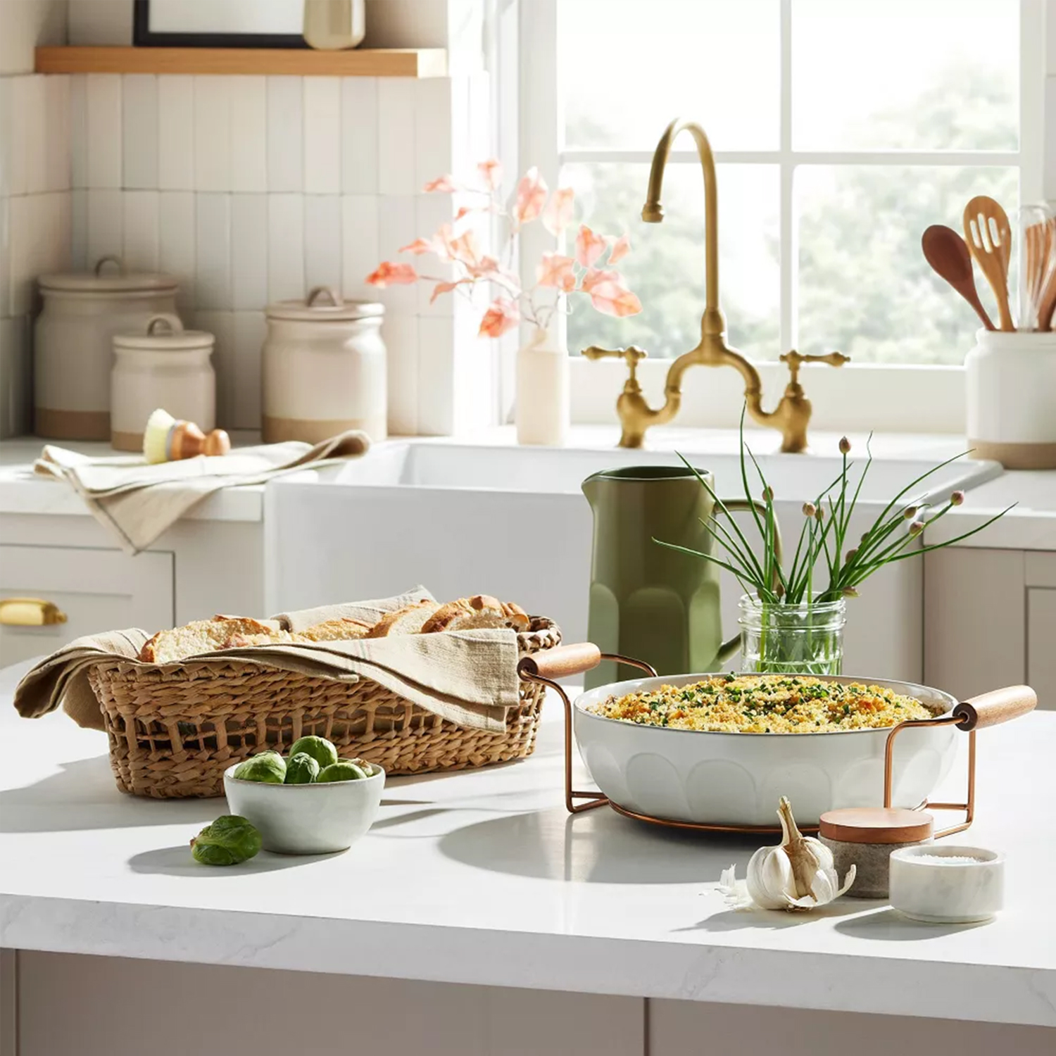 Cesta para pan tejida oblonga natural, cesta tejida para almacenamiento, uso en restaurantes, cocinas, salas, etc.