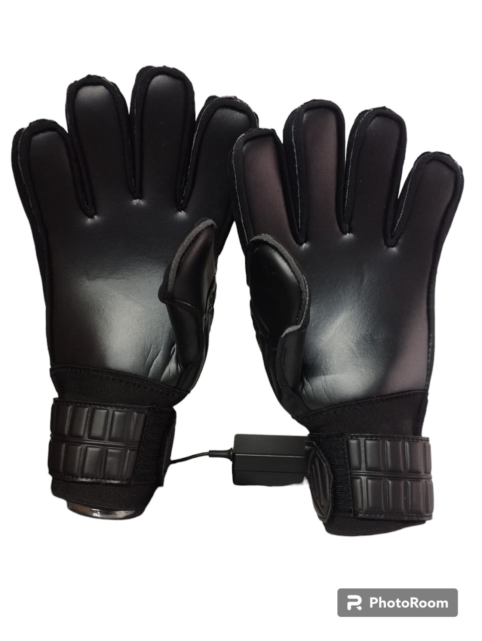 Guantes Para Portero Modelo Buffon Spider Negro Neón | CON Varillas Con Envio Gratis | Mundo Arquero