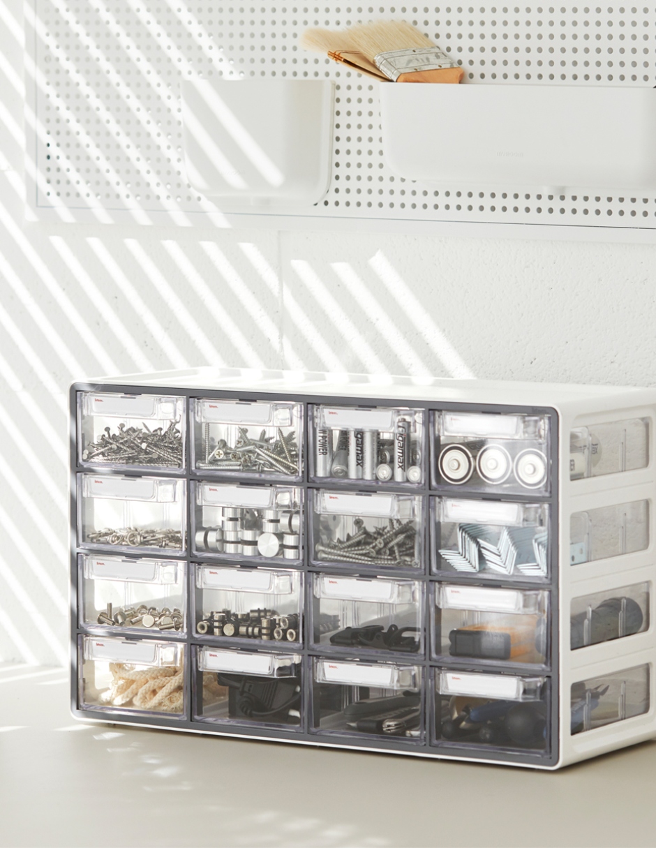 Organizador de Almacenamiento Bisutería. Caja Organizadora 16 Cajones