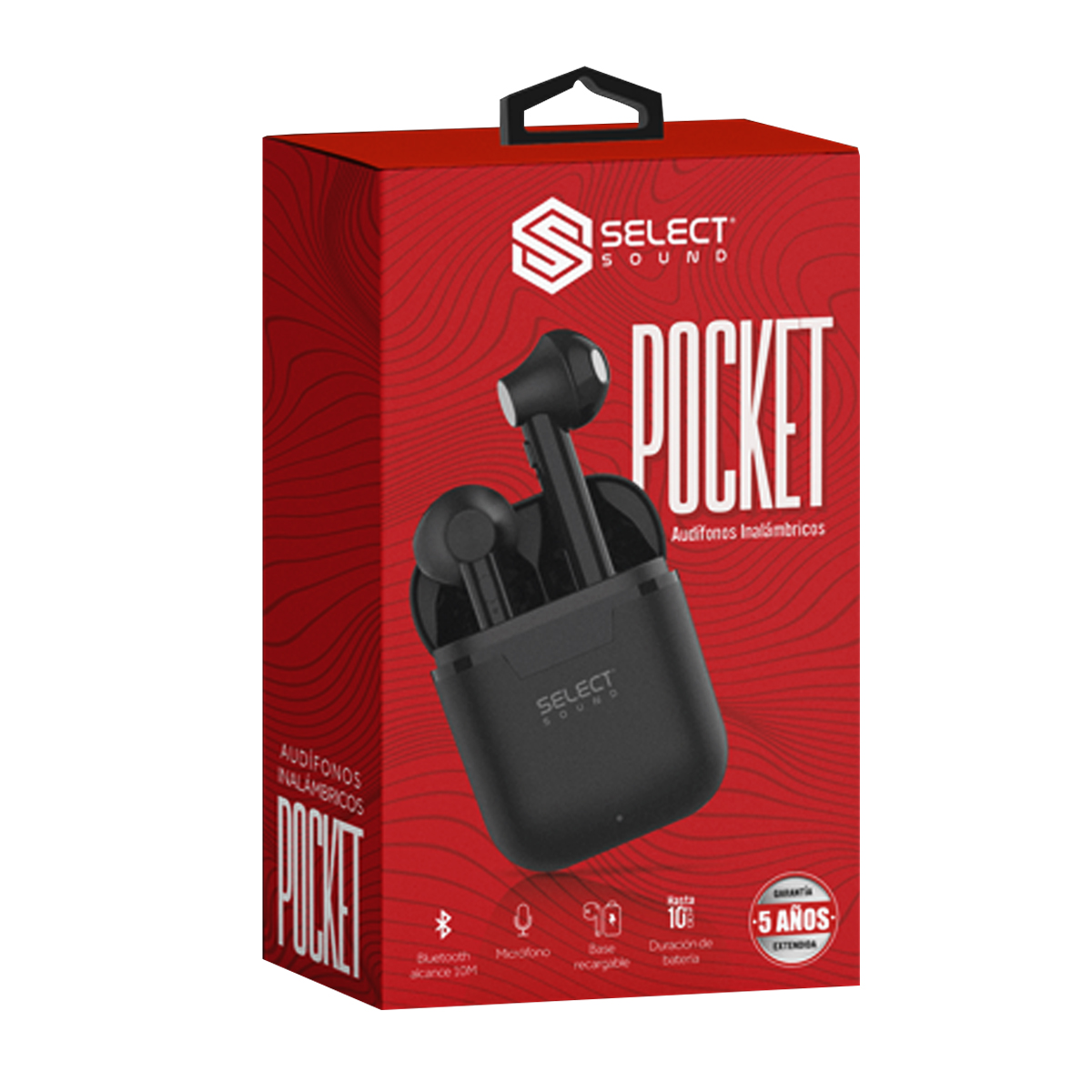 Audífonos Inalambricos Bluetooh Tws Select Sound Pocket BTH035