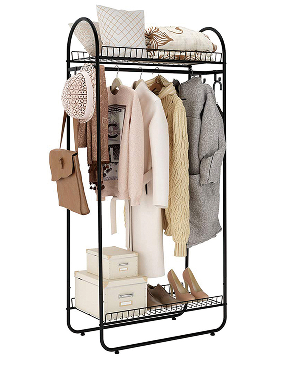 Rack Organizador Closet Para Ropa Y Calzado De Hierro Ag Box