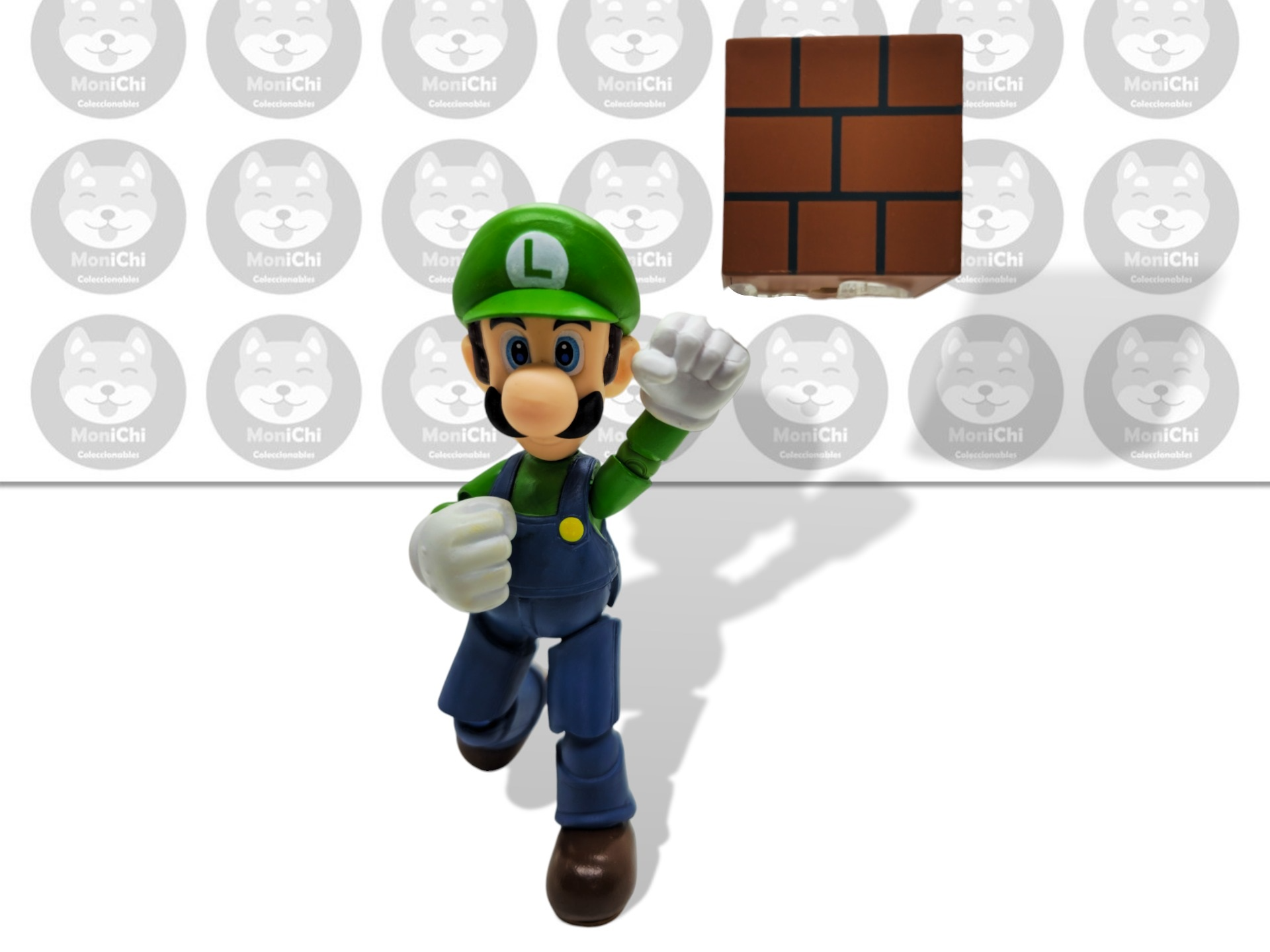 Luigi Bros Bandai Figuarts Figura Juguete Muñeco Juego Mario