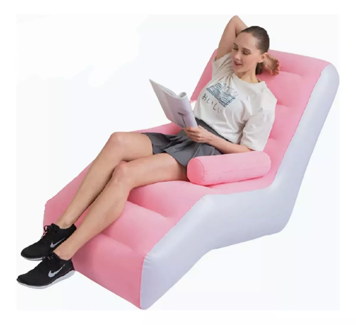 Sillon inflable con reposabrazos