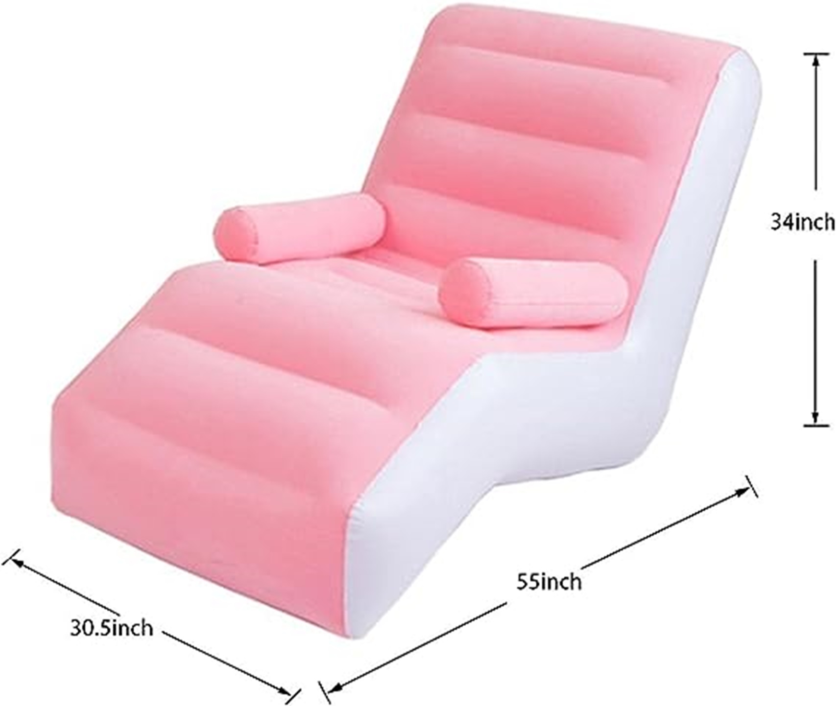 Sillon inflable con reposabrazos