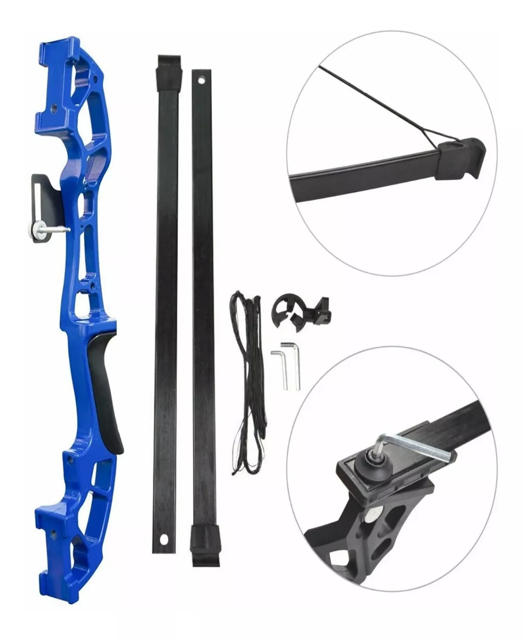 Arco Recurvo Deportivo Con Flechas Y Accesorios Para Adultos