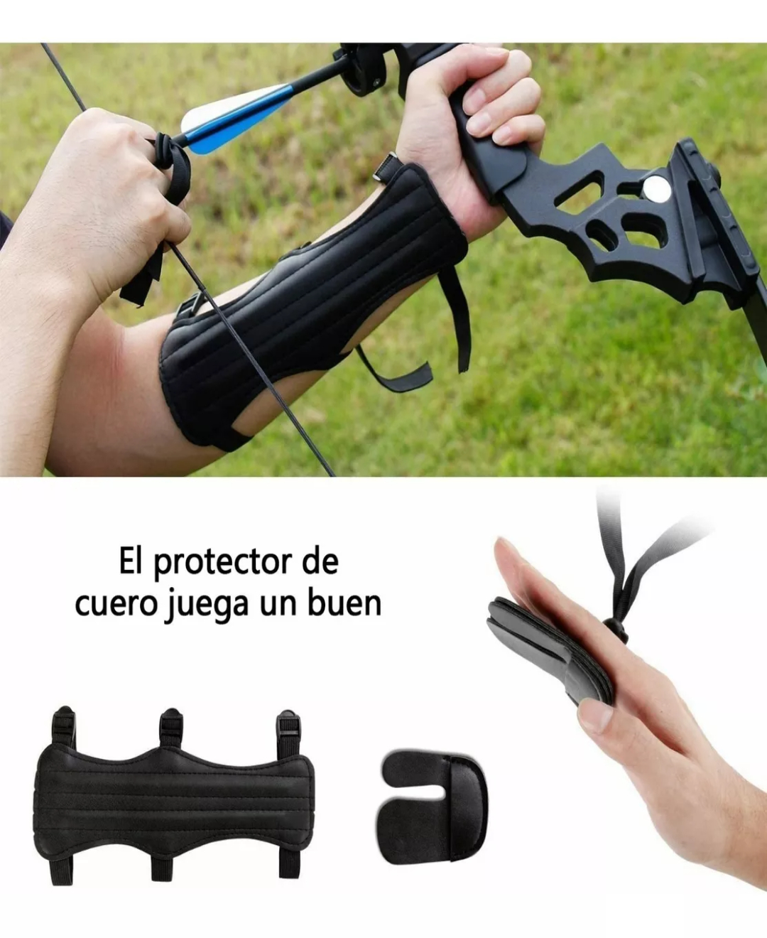 Arco Recurvo Deportivo Con Flechas Y Accesorios Para Adultos