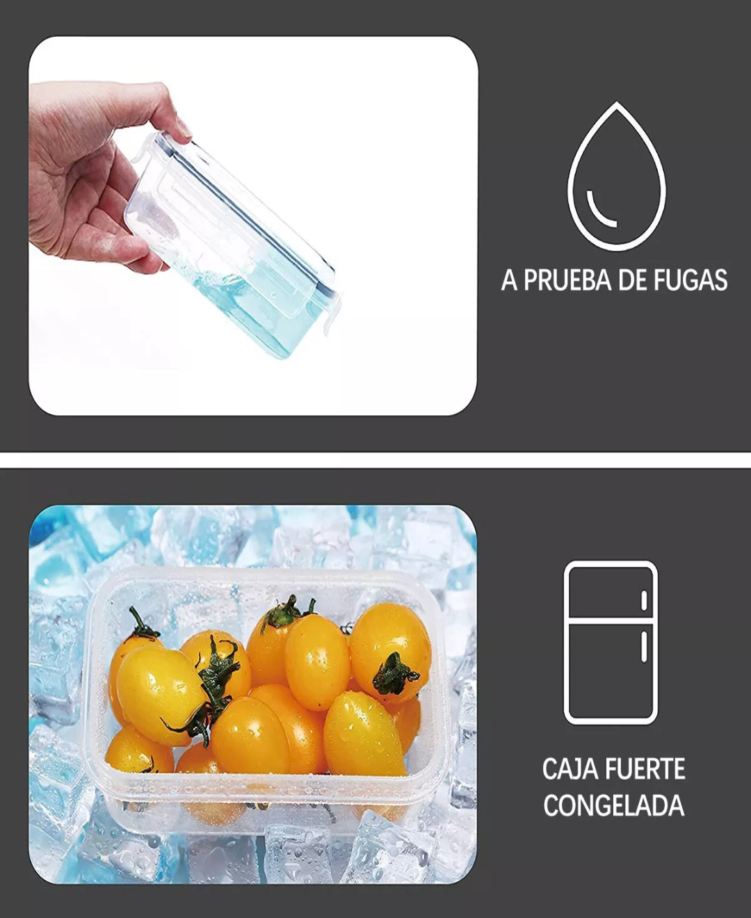 Recipientes Contenedores Herméticos Para Almacenar 34 Piezas