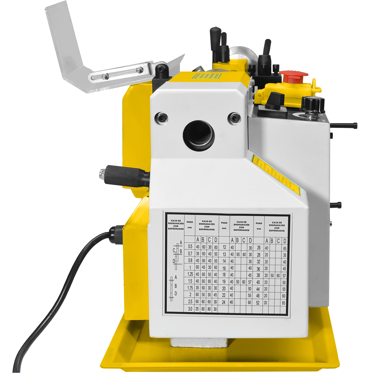 Mini Torno Metal 23  Pz Torneado Acero 550w 2500rpm