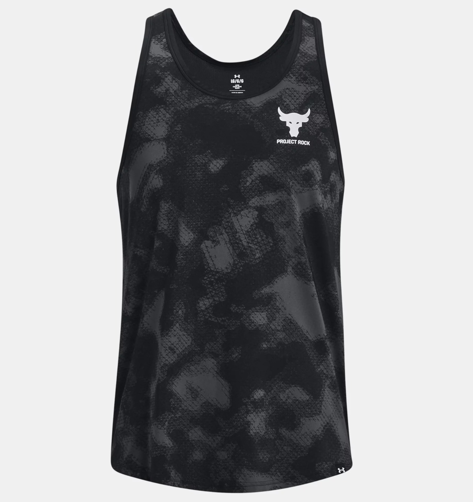 Playera Sin Manga Project Rock Under Armour Entrenamiento