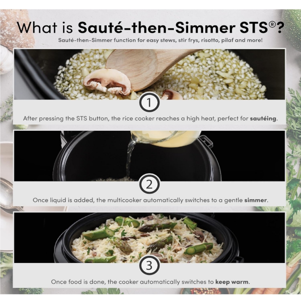 Arrocera electrica a vapor profesional plus aroma 