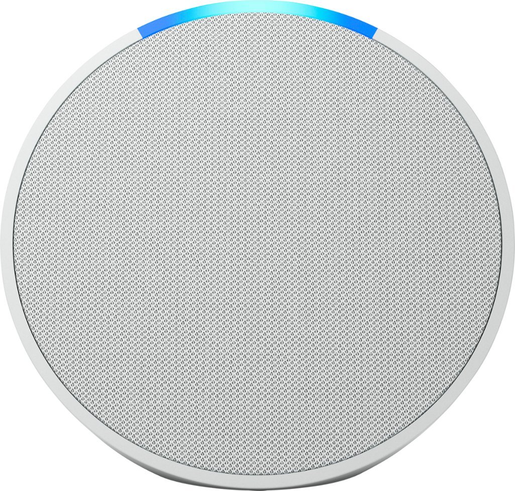 Amazon Alexa Echo Pop Con Asistente Virtual Alexa Blanco.