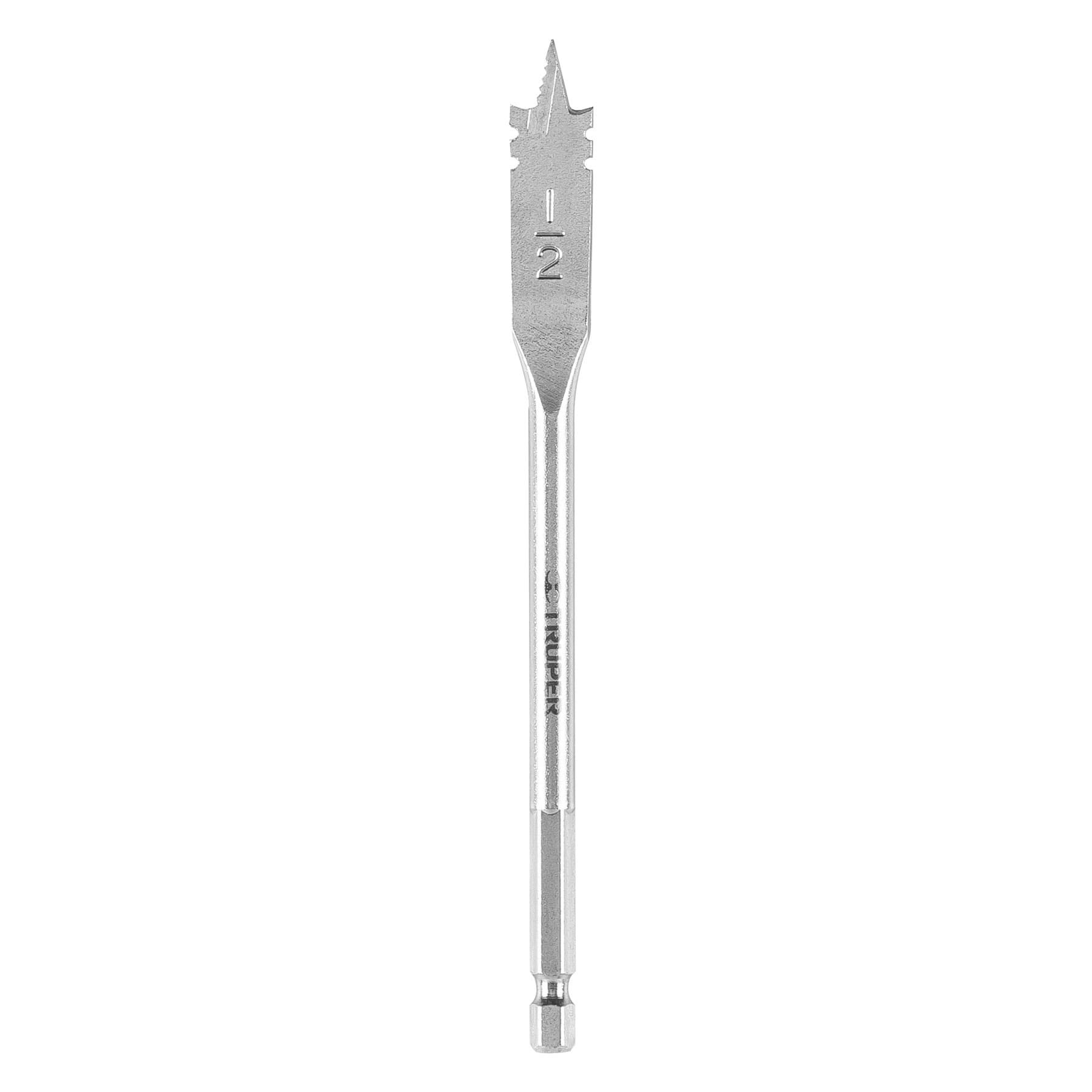 BROCA PLANA DE MANITA 1/2" PARA MADERA TRUPER 11372