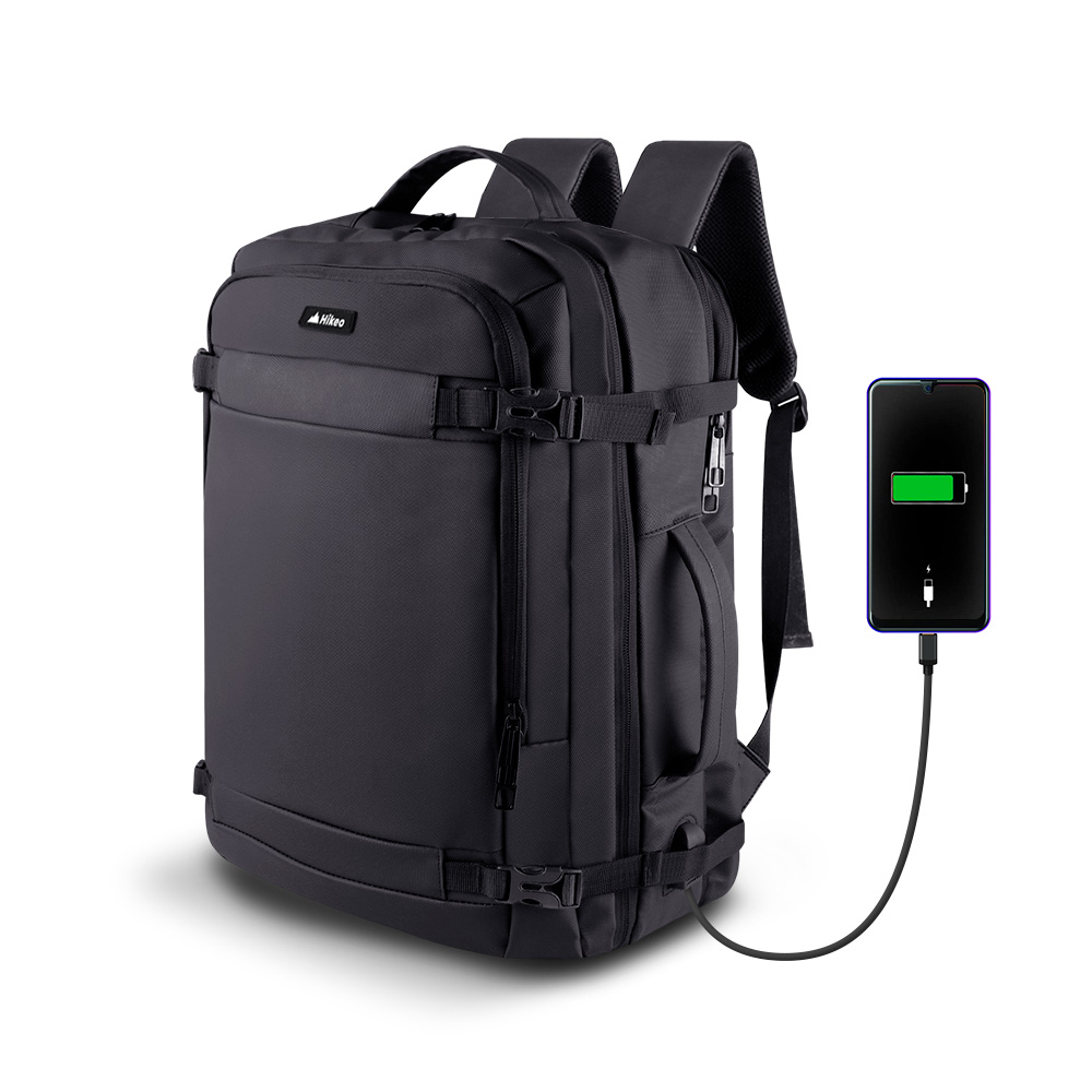 Mochila de Viaje para Laptop Expandible Impermeable Antirrobo 