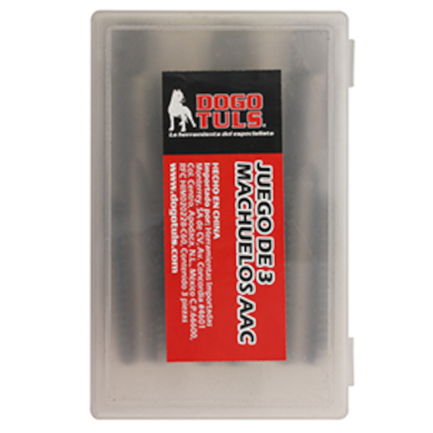 Juego De 3 Machuelos Milimétricos 8mm - 1mm