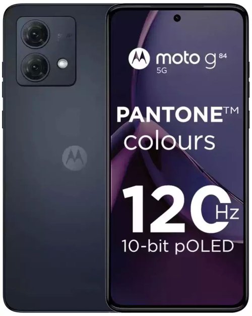 Moto G84 256GB 12GB RAM el smartphone 5G que te lleva al futuro Azul  Medianoche
