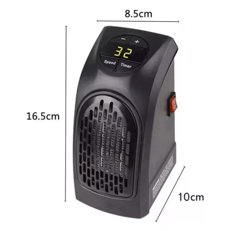 Mini Calentador De Aire Portatil Eléctrico De Pared Casa