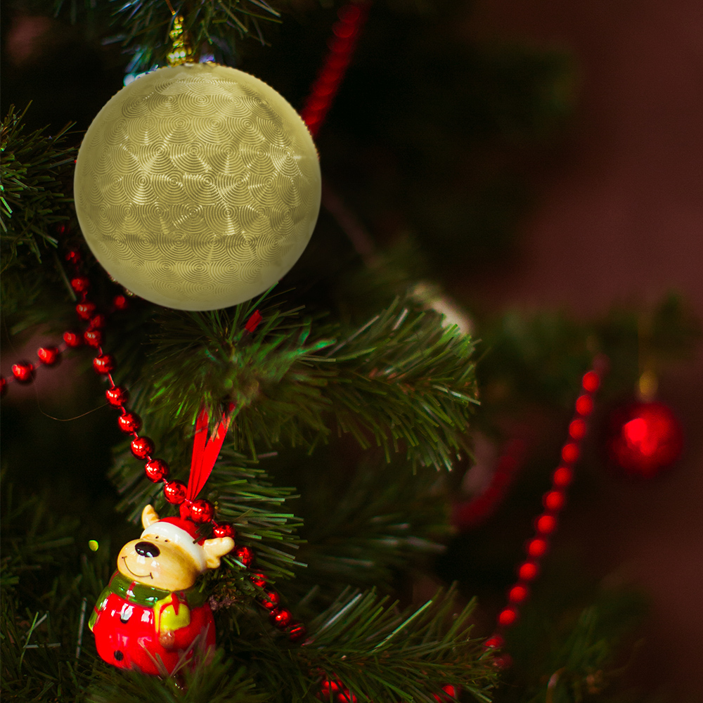 Esferas Navideñas De plástico 30 Piezas 5 Cm Decoración Colgante