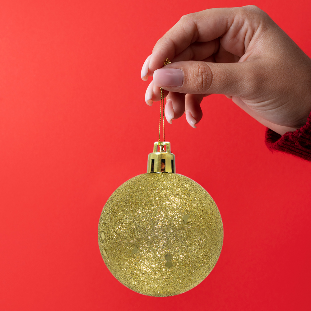 Esferas Navideñas De plástico 30 Piezas 5 Cm Decoración Colgante