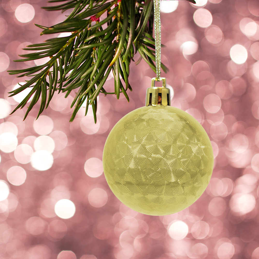 Esferas Navideñas De plástico 30 Piezas 5 Cm Decoración Colgante