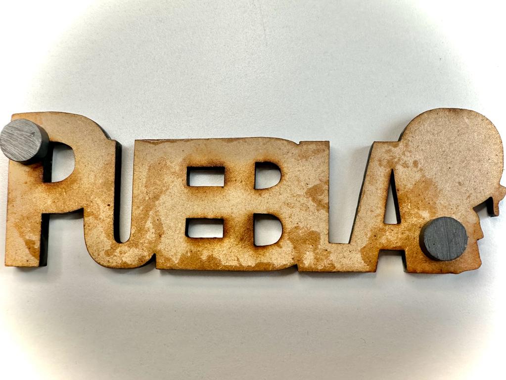 Puebla Mexico Imanes Para Refrigerador Souvenirs Recuerdo Turistico Pueblitos Magicos Playas MDF 3 mm